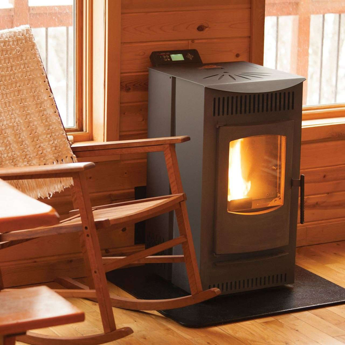 Serenity Wood Pellet Stove 1,500 sq. ft. New