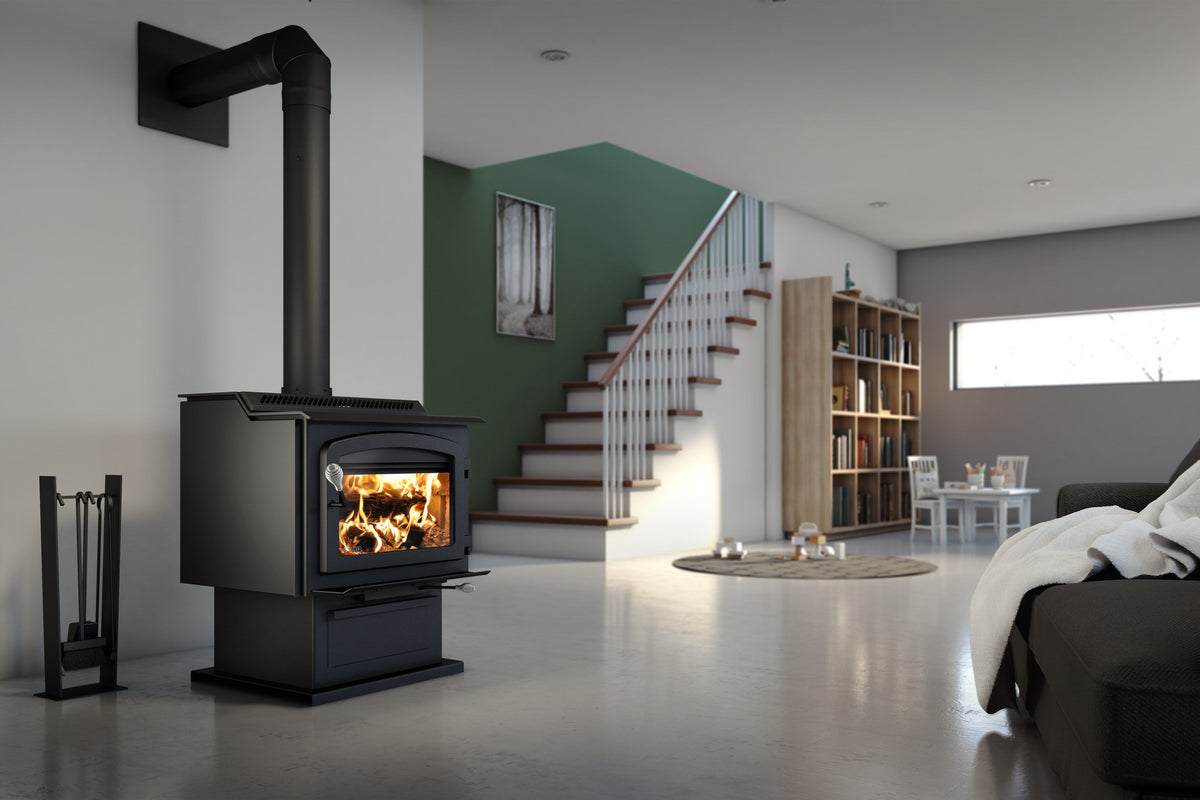 HT-3000 EPA Certified 2,700 Sq. Ft. Wood Stove New