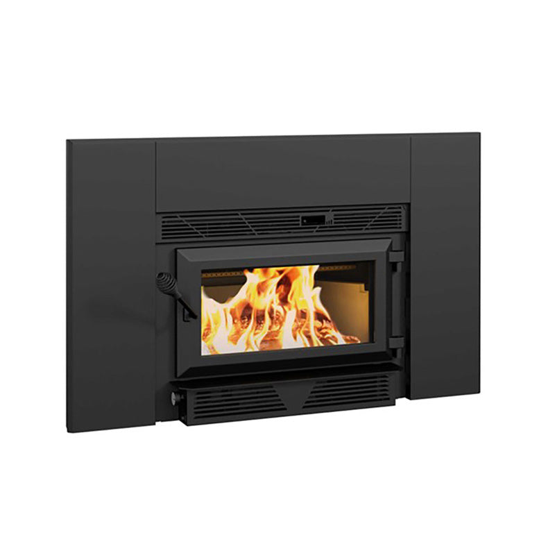 HEI90 Fireplace Insert Wood Burning 90 CFM 45,000 BTU 1,200 Sq. Ft New