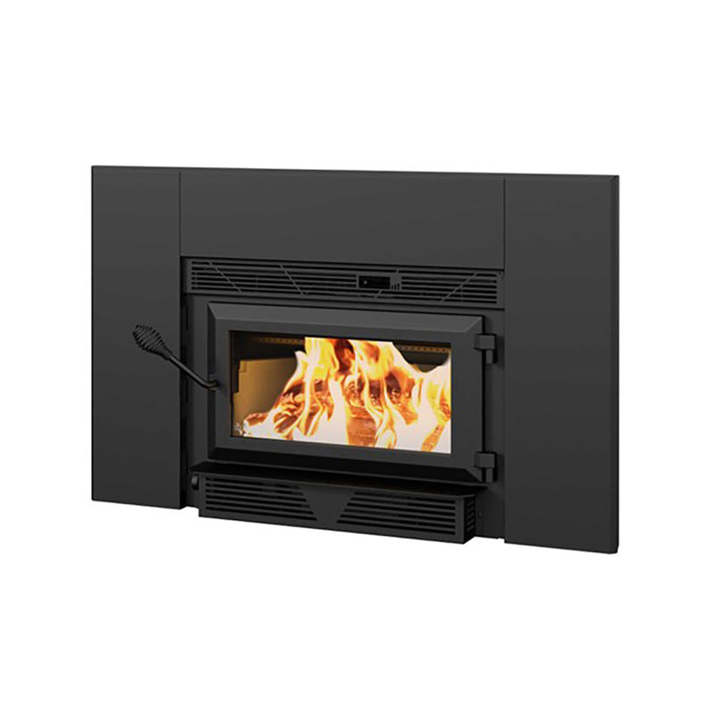 HEI90 Fireplace Insert Wood Burning 90 CFM 45,000 BTU 1,200 Sq. Ft New