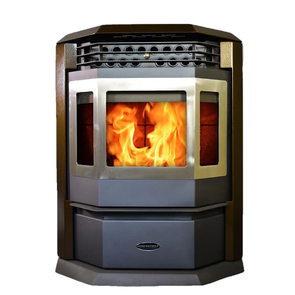 HP22-SS 2800 sq. ft. Auto Ignition Pellet Stove 55lb Hopper - Scuffs/Scratches