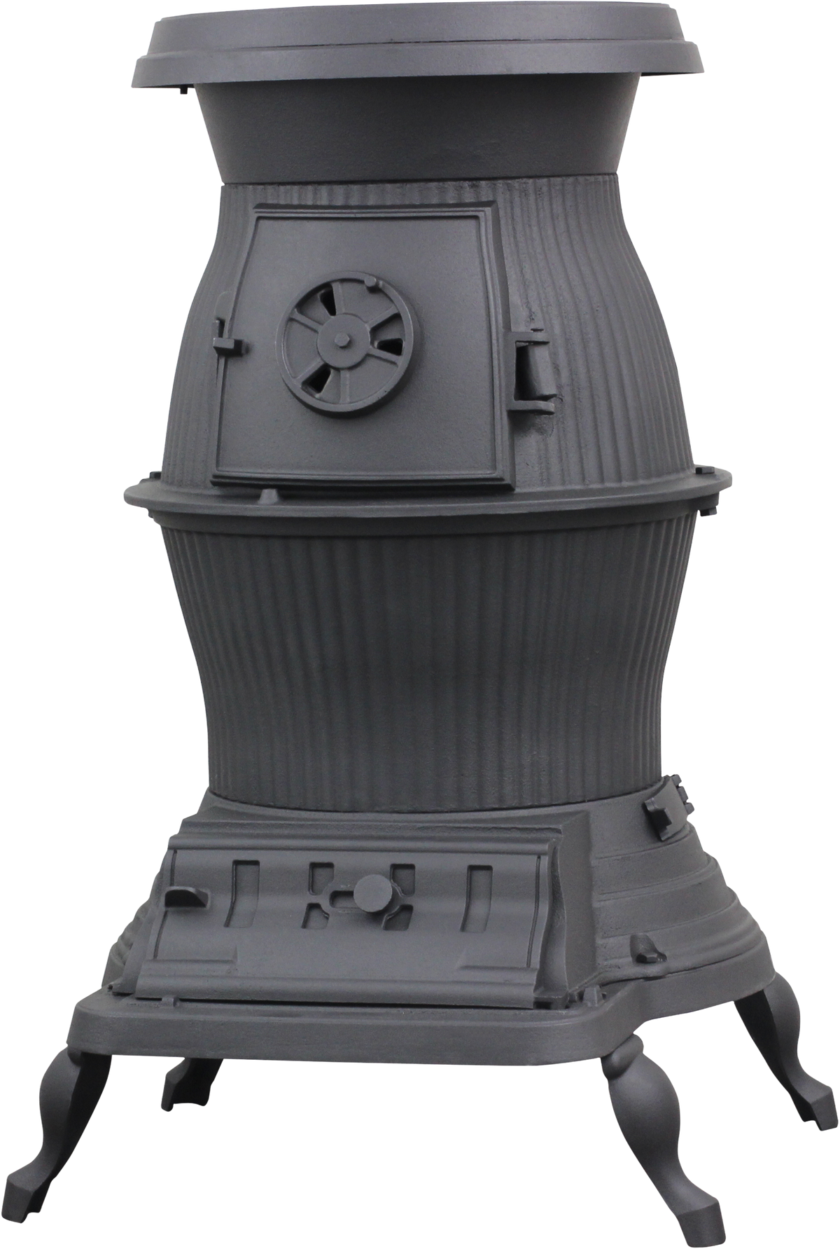 1869 Cast Iron 1,500 sq. ft. Coal Stove 40 lb. New