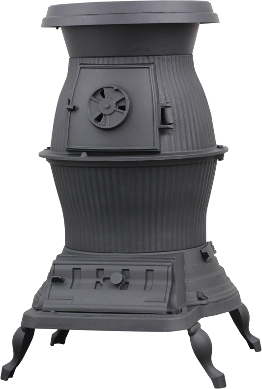 1869 Cast Iron 1,500 sq. ft. Coal Stove 40 lb. New