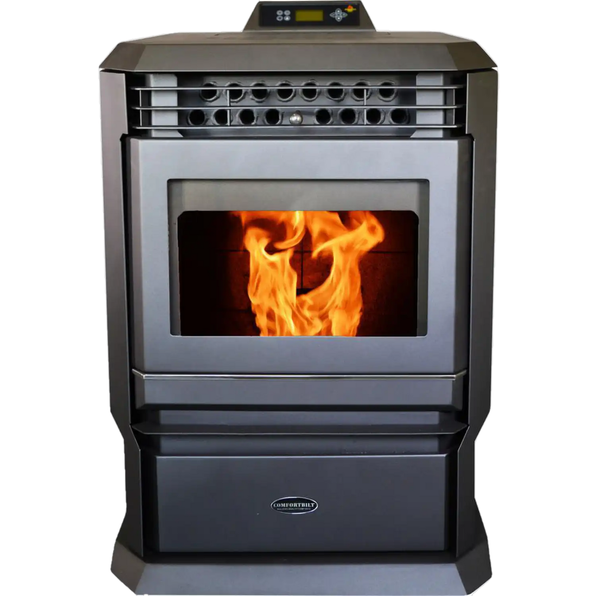 HP61 3,000 sq. ft. EPA Certified Pellet Stove with Auto Ignition 51lb Hopper Capacity New