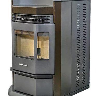 HP22-N 2,800 sq. ft. EPA Certified Pellet Stove with Auto Ignition 80 lb Hopper Capacity Brown New
