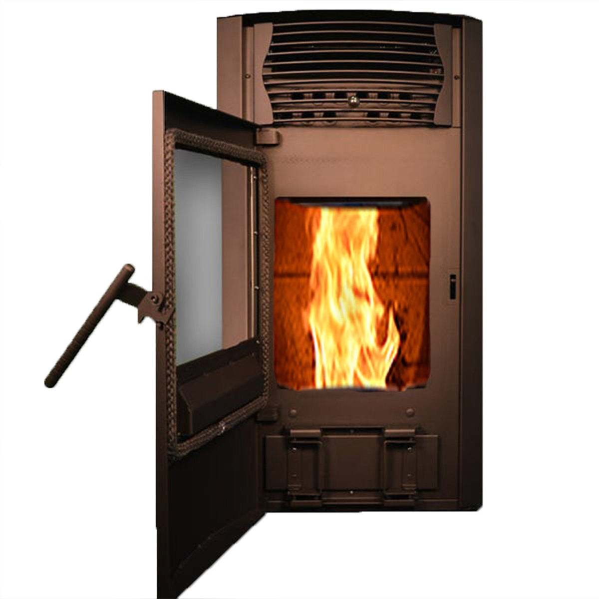 HP50 2,200 sq. ft. EPA Certified Pellet Stove with Auto Ignition and 47 lb Hopper New