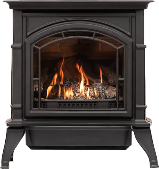 AG23 Gas Stove Cast Iron Dual Fuel Natural Gas Propane 23,500 BTU 1,000 sq. ft New
