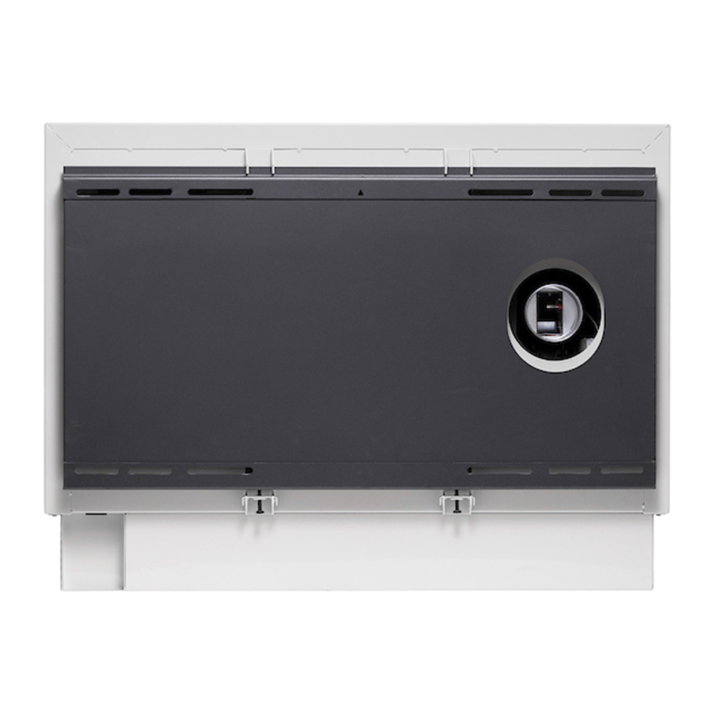 AP5000 Wall Mount Pellet Stove Direct Vent 1,000 sq. ft. 12,000 BTU 28 lb Hopper and Remote New