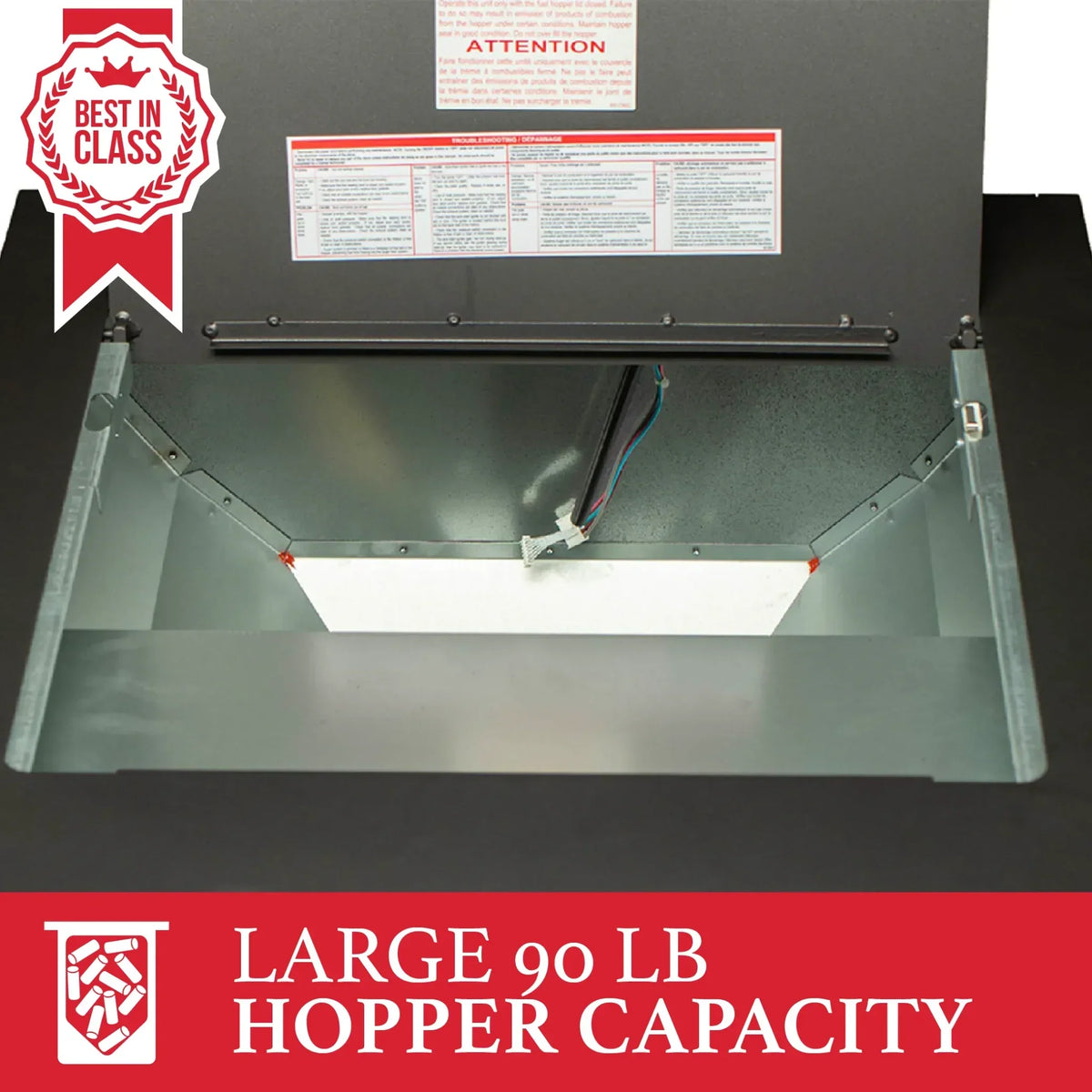 AP5617-W Pellet Stove 2,200 sq. ft. 90 lb Hopper with WiFi Connect New