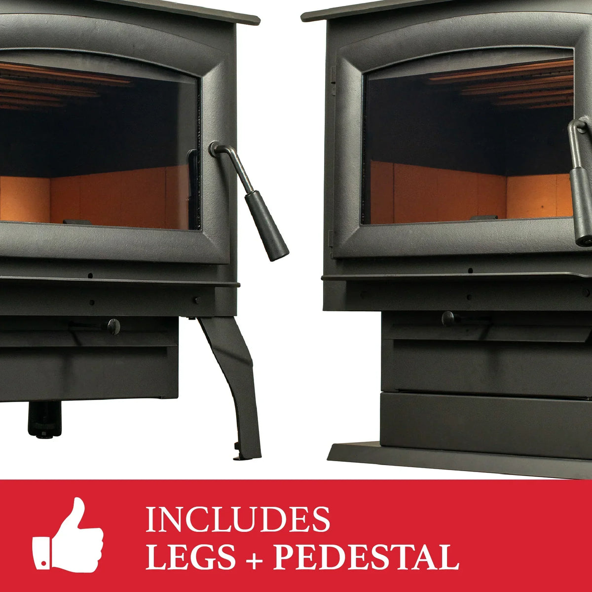 AW2520E-P EPA Certified 2,500 sq. ft. Wood Stove New
