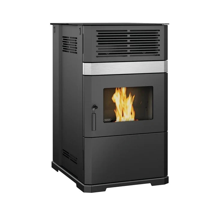ECO-65R 2,600 Sq. Ft. Bottom Feed Pellet Stove 125 lb Hopper With Blower New