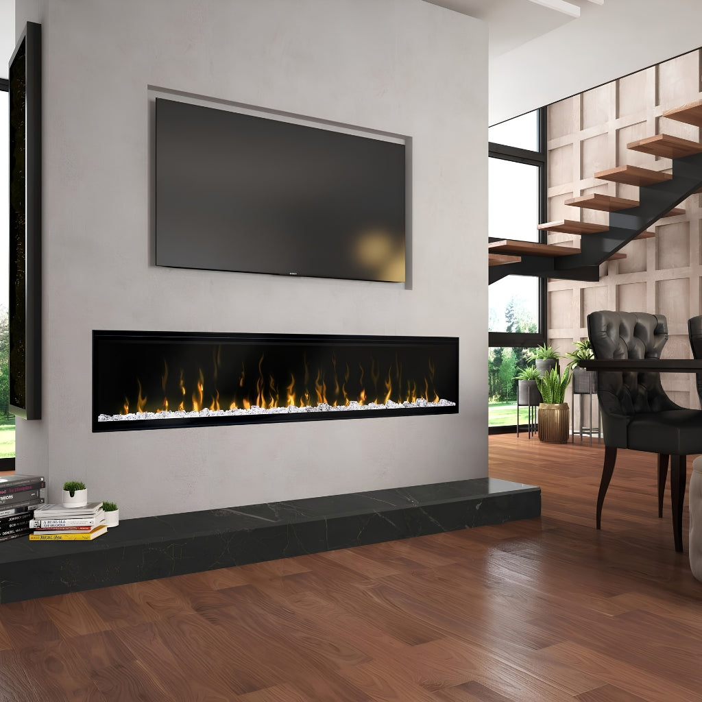 Dimplex IgniteXL 74" Recessed Linear Electric Fireplace (XLF74)