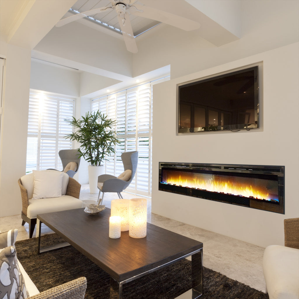 Empire Nexfire 74" Linear Electric Fireplace