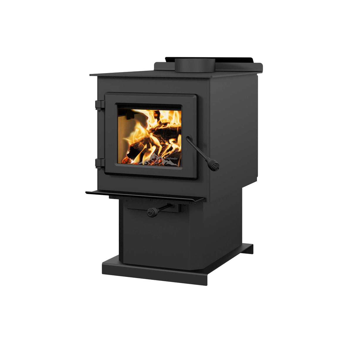 Englander Blue Ridge 100 Wood Stove 1,200 sq. ft. 17" Max Log Length NexBurn Technology New