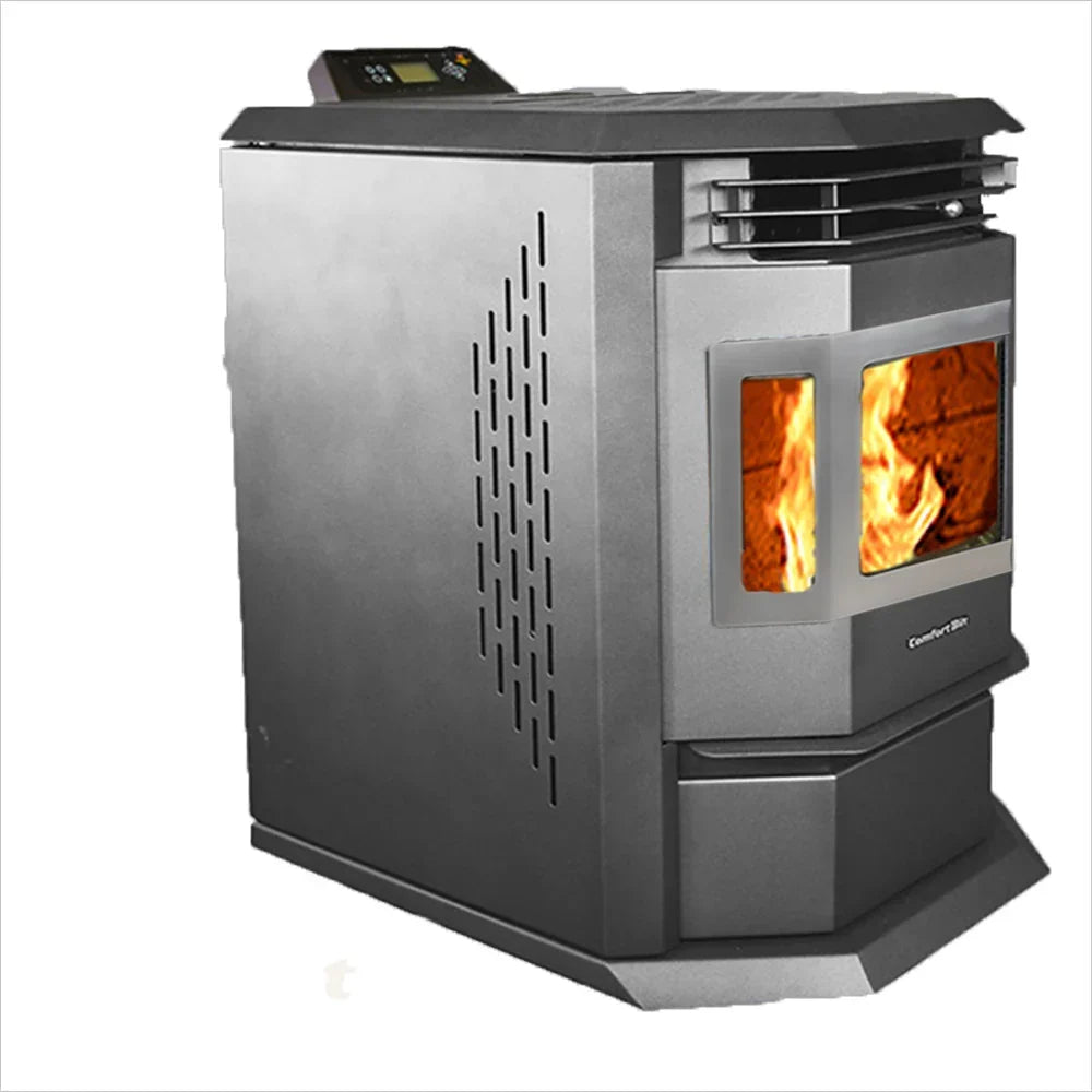HP22-SS 2,800 sq. ft. EPA Certified Auto Ignition Pellet Stove 55lb Hopper Black New