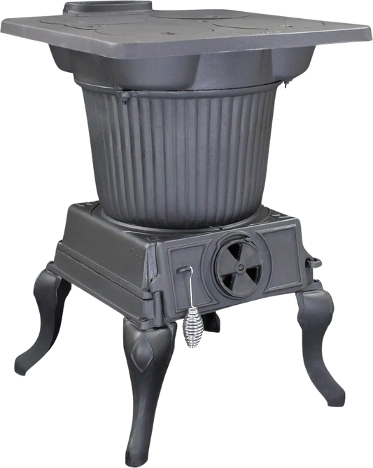 SR57E Rancher Cast Iron Coal Stove 1,000 sq. ft. 60,000 BTU New