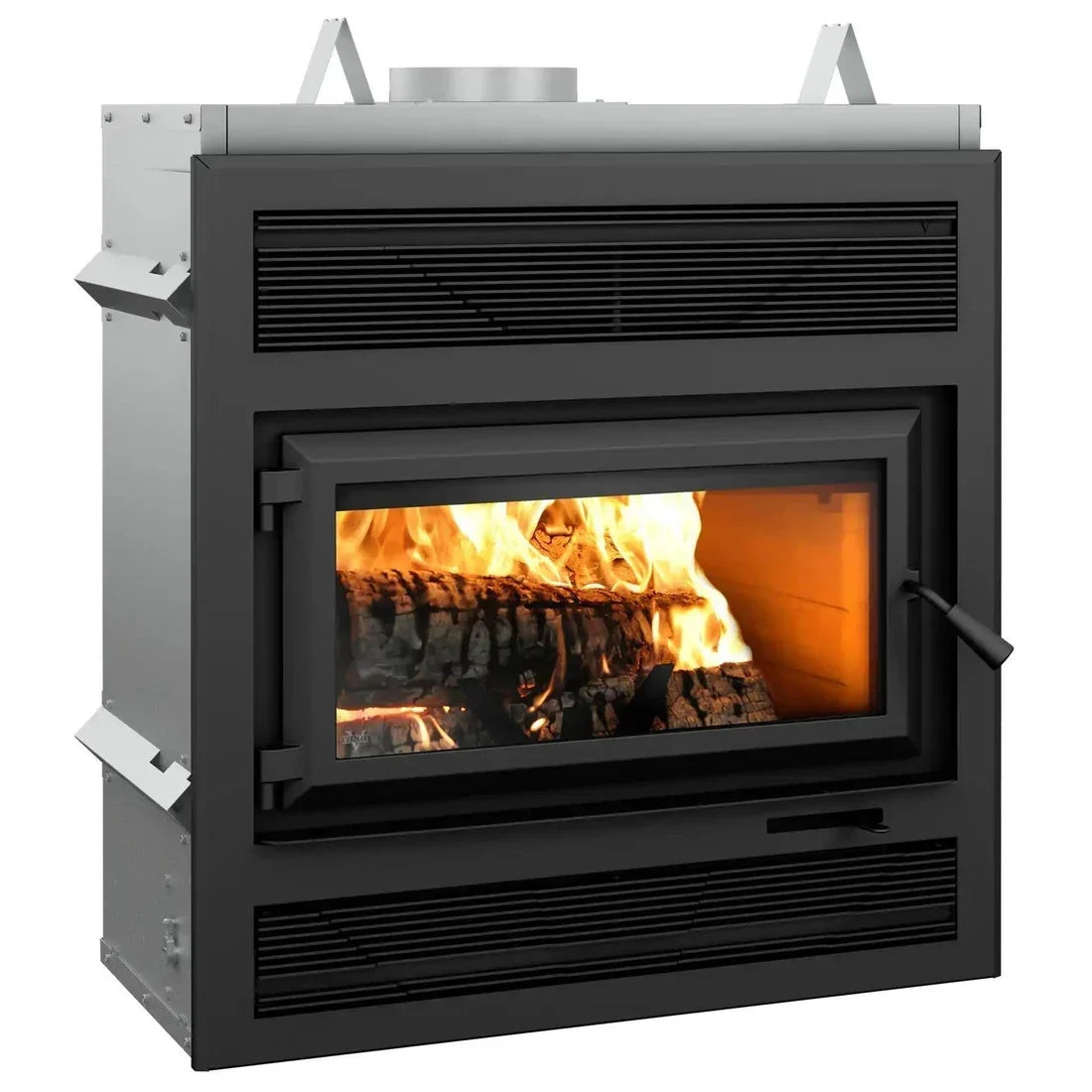 HE250R Wood Burning Fireplace with Blower 176 CFM 80,000 BTU 2,200 Sq. Ft New