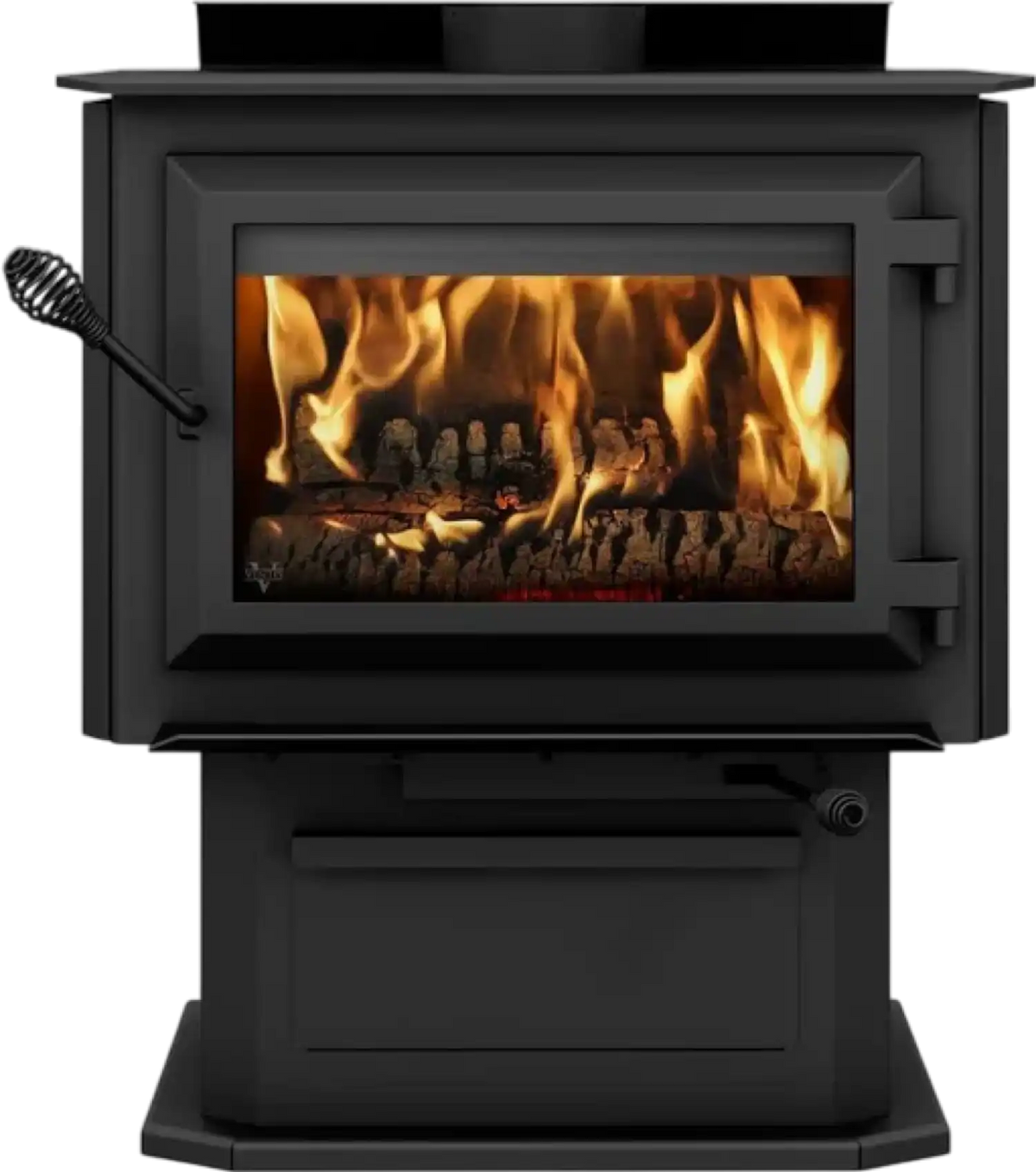 HES240 Wood Stove Single Door 2.4 Cubic Foot 75,000 BTU 2,100 Sq. Ft New