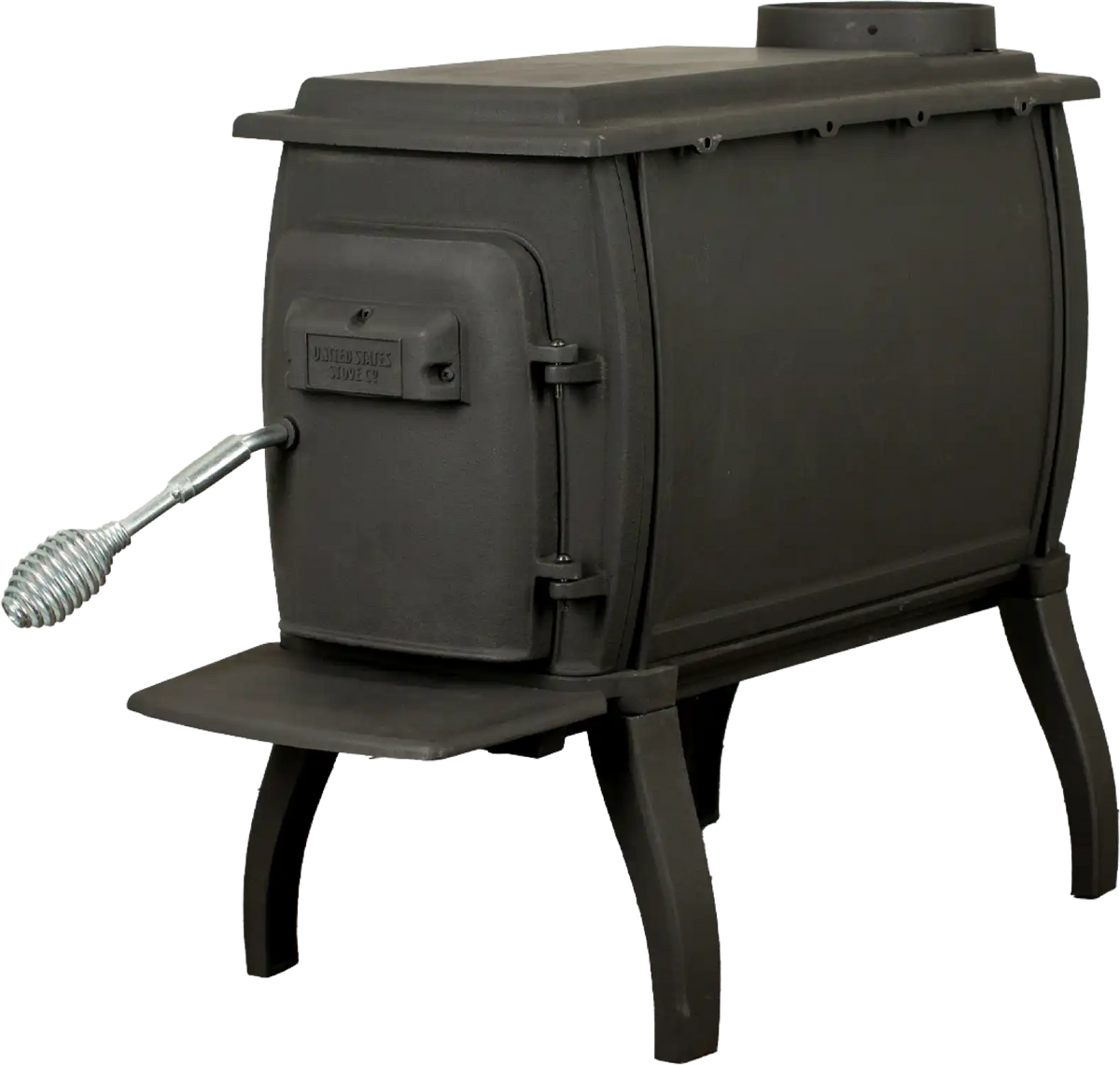 US1261E Basic Wood Stove 900 sq. ft. 54,000 BTU Cast Iron New
