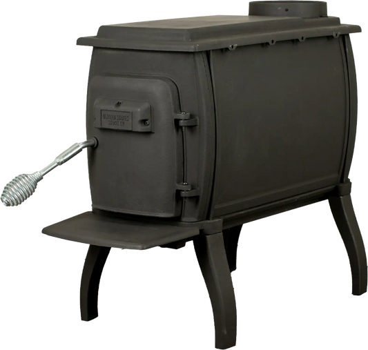 US1261E Basic Wood Stove 900 sq. ft. 54,000 BTU Cast Iron New