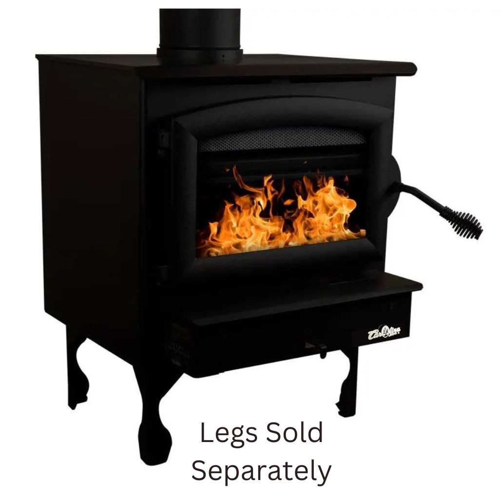 Carolina Model 21 NC Wood Stove 1,800 Sq. Ft. 185 CFM 1.6 Cu. Ft Firebox Non-Catalytic FP21 New