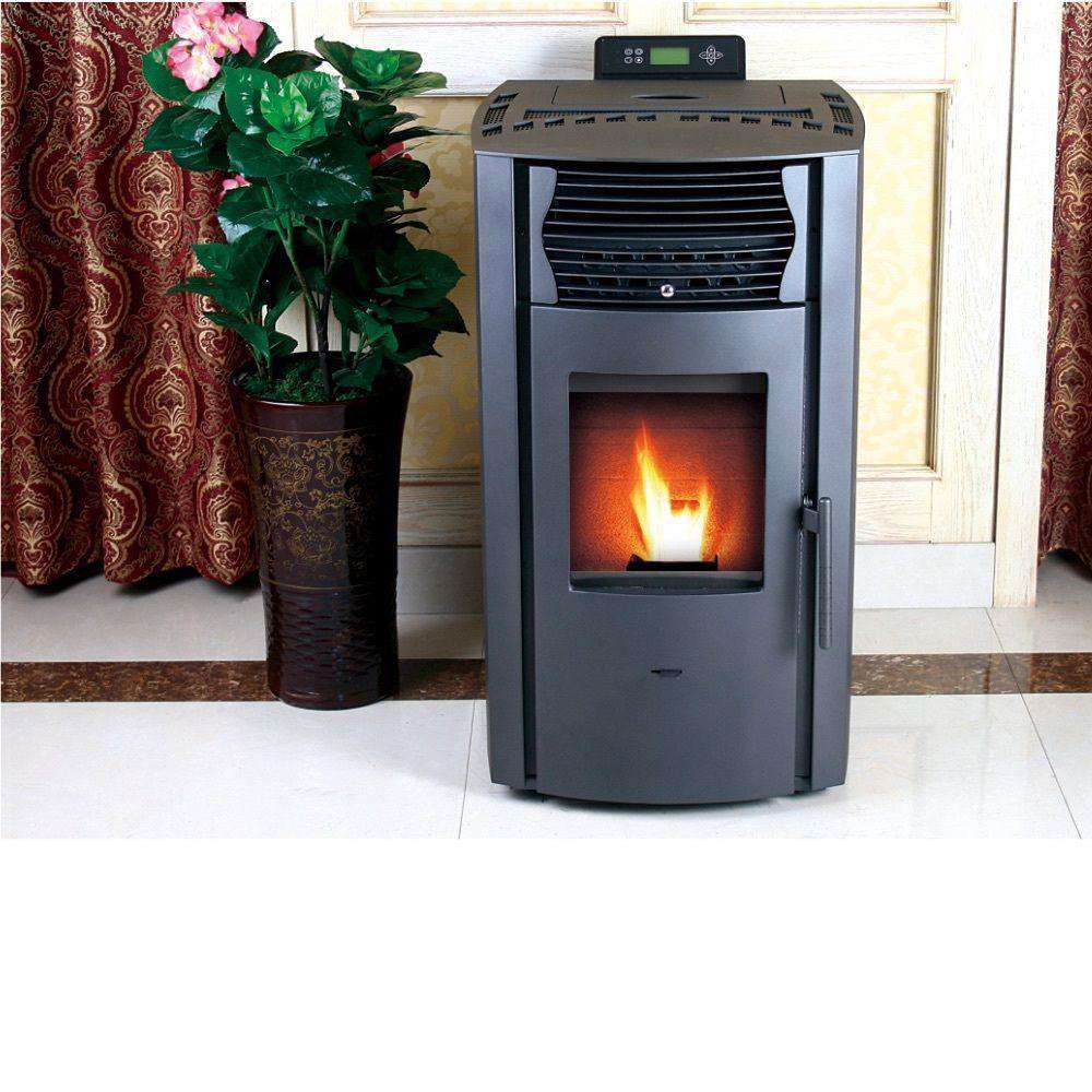 HP50 2,200 sq. ft. EPA Certified Pellet Stove with Auto Ignition and 47 lb Hopper New