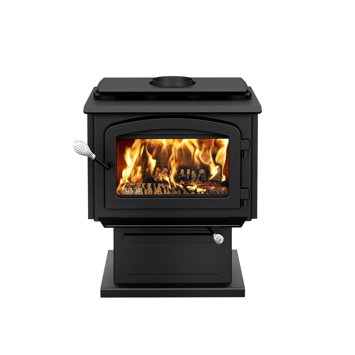 Escape 1500 1,800 Sq. Ft. Wood Stove On Pedestal New