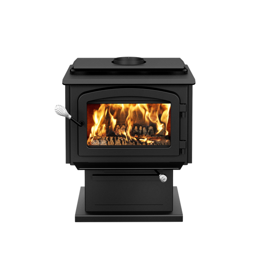 Escape 1500 1,800 Sq. Ft. Wood Stove On Pedestal New