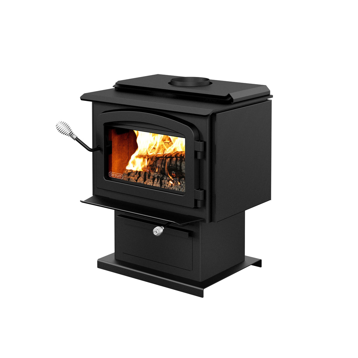 Escape 1500 1,800 Sq. Ft. Wood Stove On Pedestal New