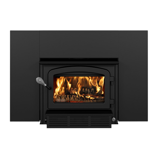 Escape 1500-I High Efficiency Wood Insert With Faceplate And Blower New