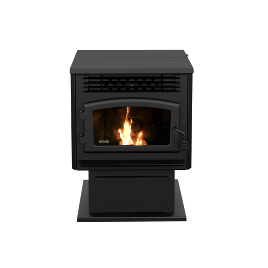 ECO-55 2,000 Sq. Ft. Top Feed Pellet Stove 60 lb Hopper With Blower New