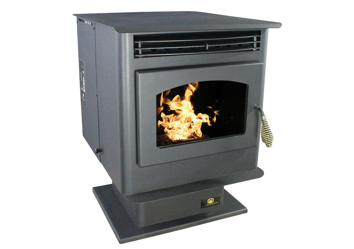 SP22 Maverick Pellet Stove with Pedestal 1500 Sq. Ft 40,000 BTUs New