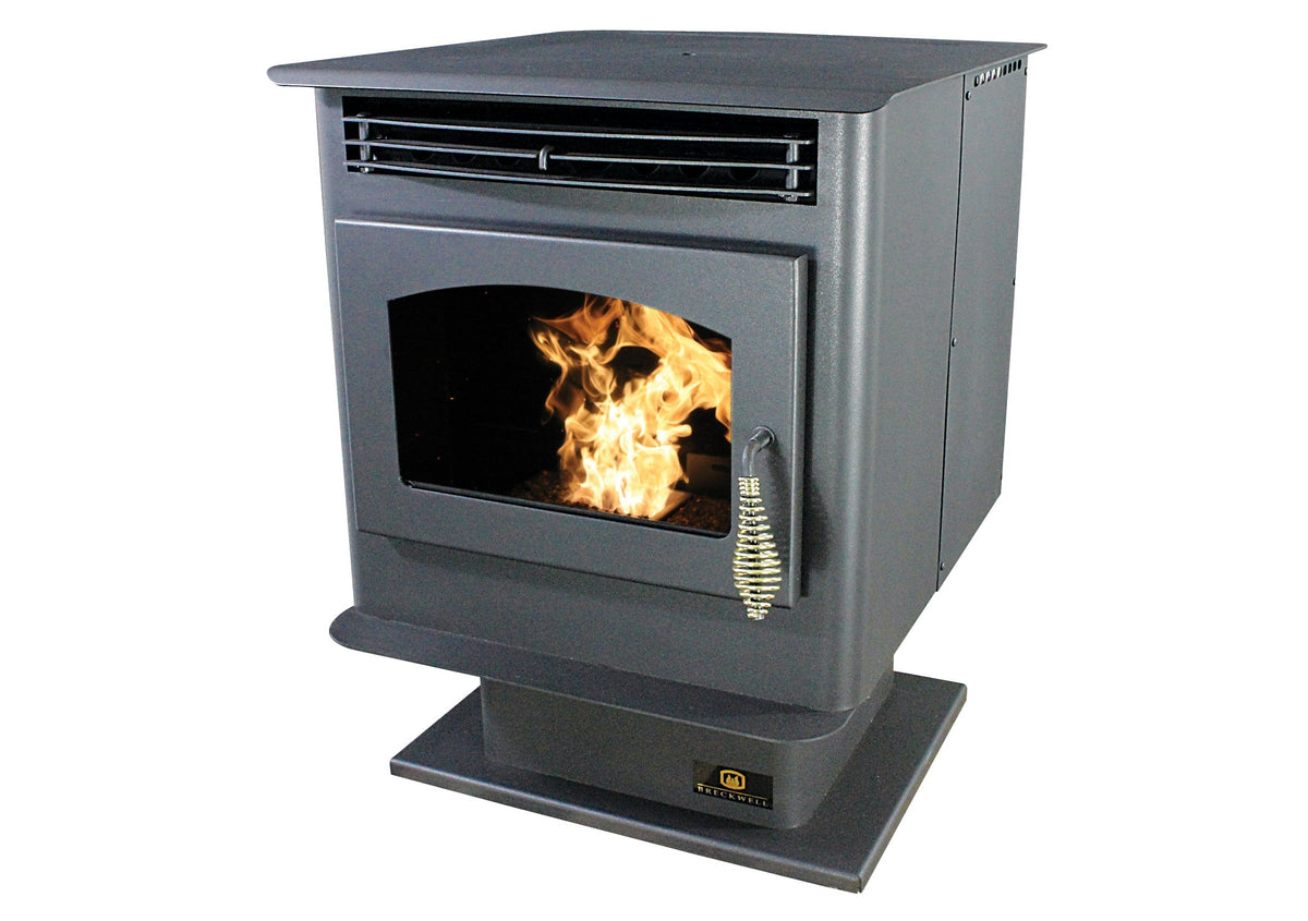 SP22 Maverick Pellet Stove with Pedestal 1500 Sq. Ft 40,000 BTUs New