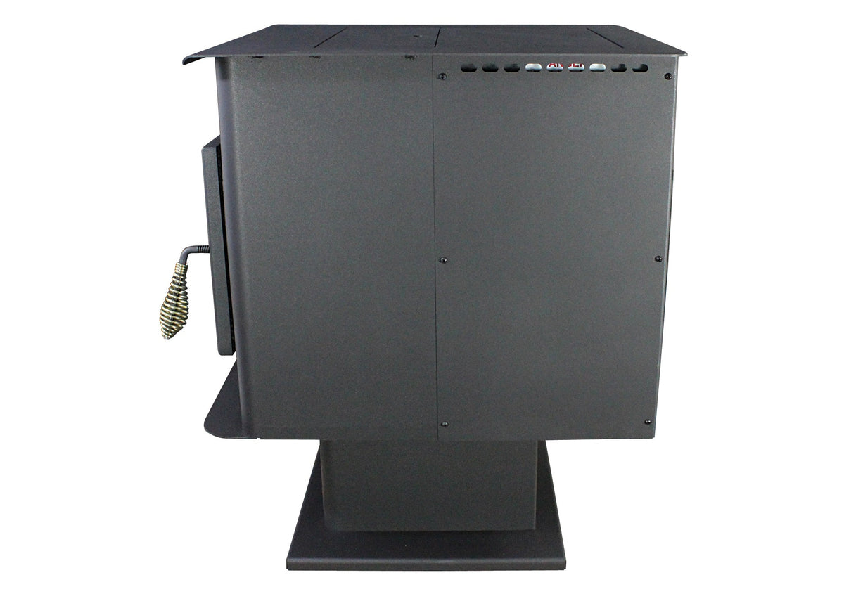 SP22 Maverick Pellet Stove with Pedestal 1500 Sq. Ft 40,000 BTUs New