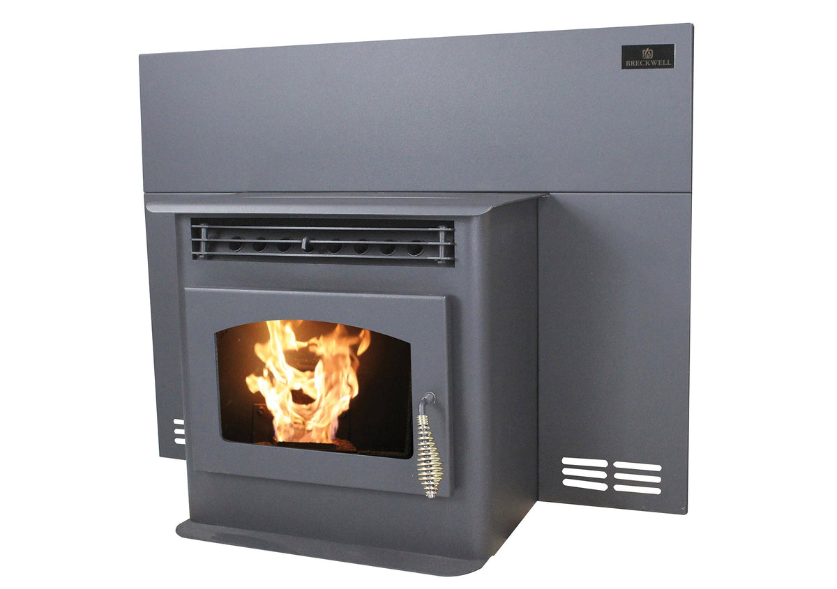 SP22i Maverick Pellet Fireplace Insert w/ Large Surround 1500 Sq. Ft 40,000 BTUs New