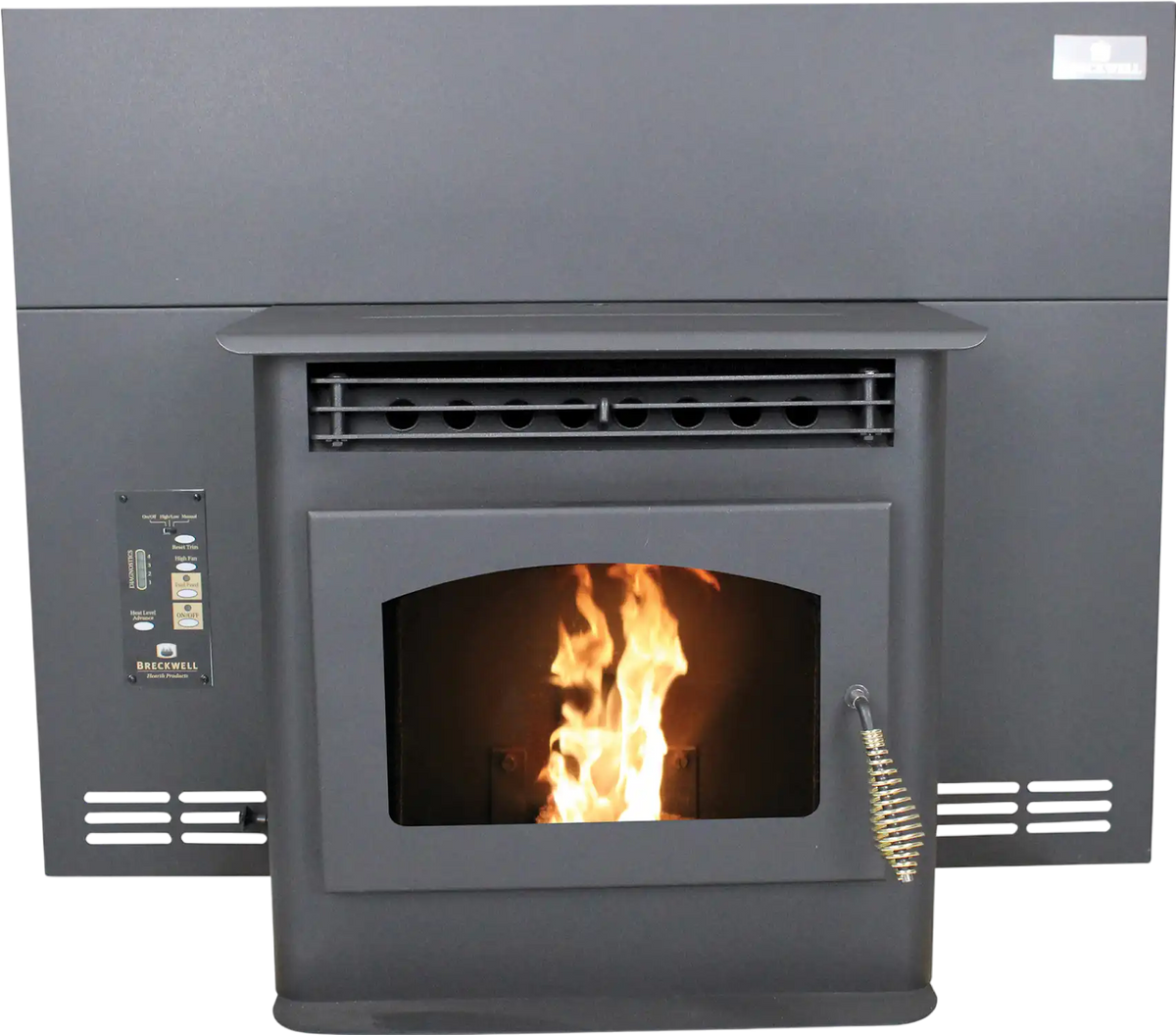 SP22i Maverick Pellet Fireplace Insert w/ Large Surround 1500 Sq. Ft 40,000 BTUs New