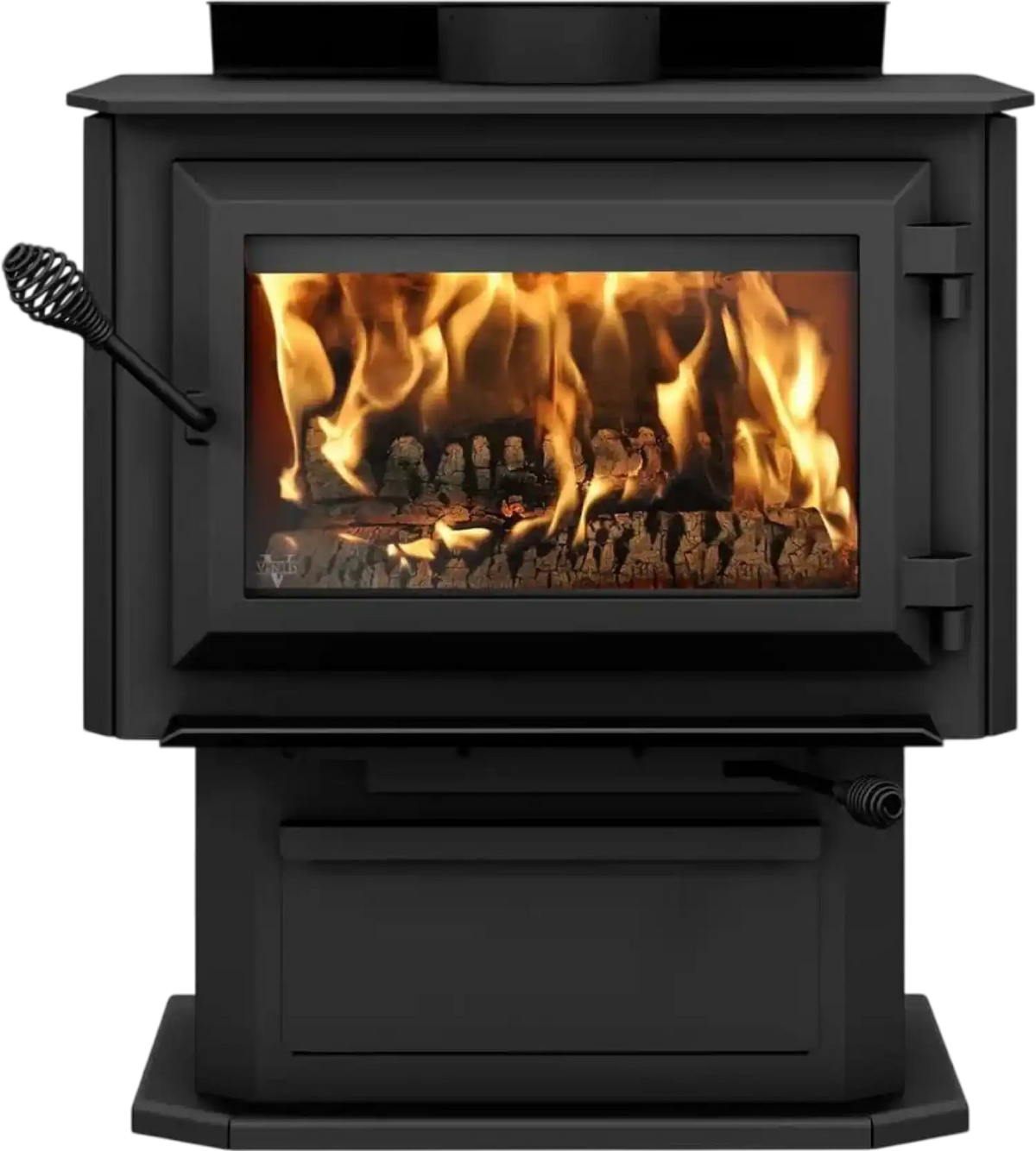 HES170 Wood Stove Single Door 1.9 Cubic Foot 65,000 BTU 1,800 Sq. Ft New
