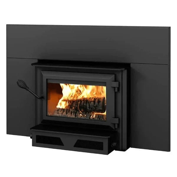HEI170 Fireplace Insert Wood Burning with Blower 144 CFM 65,000 BTU 1,800 Sq. Ft New